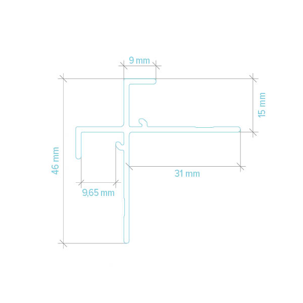 Measurements for Outside corner trim panels